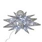 Kurt Adler Pre-Lit Twinkling LED Silver Starburst Tree Topper - image 5