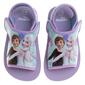 Little Girls Disney Frozen Anna & Elsa Hook and Loop Sandals - image 2