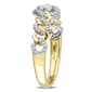 Diamond Classics™ 10kt. Gold 1/3ctw. Diamond Link Ring - image 3