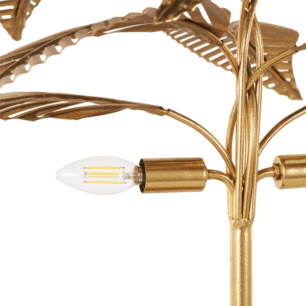 9th & Pike® Glam Gold Metal Table Lamp