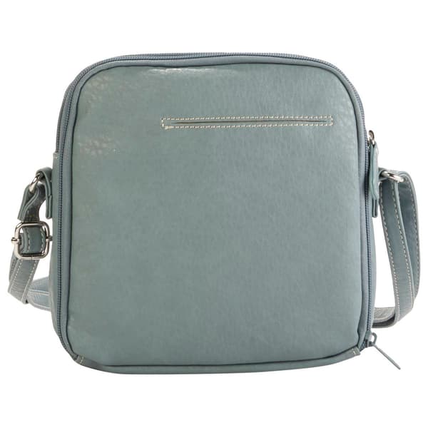 MultiSac North/South Zip Around Crossbody - Light Denim