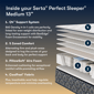 Perfect Sleeper Cascade Canyon 13" Medium Mattress -Queen - image 2