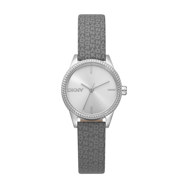 Womens DKNY Milanese Silver Dial Grey Strap Watch DK1L113P0015