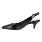 Womens Easy Street Faye Patent Slingback Pumps - image 3