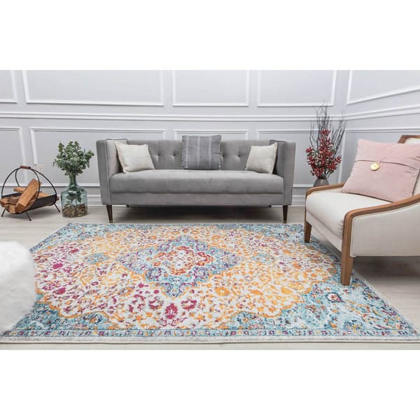 Rugs America&#8482; Hailey Inner Glow Abstract Vintage Area Rug