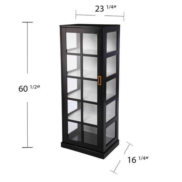 Southern Enterprises Burland Tall Curio Cabinet