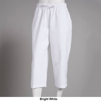 Womens Hasting Smith Sheeting Capri Pants Boscov s