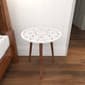 9th & Pike® White Wood Contemporary Accent Table - image 7