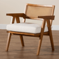 Baxton Studio Jetsam Japandi Wood Arm Chair - image 9