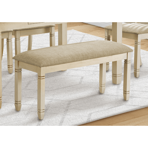 Monarch Specialties Transitional 41in. Upholstered Bench - image 