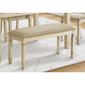 Monarch Specialties Transitional 41in. Upholstered Bench - image 1