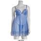 Womens Daisy Fuentes 2pc. Two Tone Lace Babydoll Set - image 3