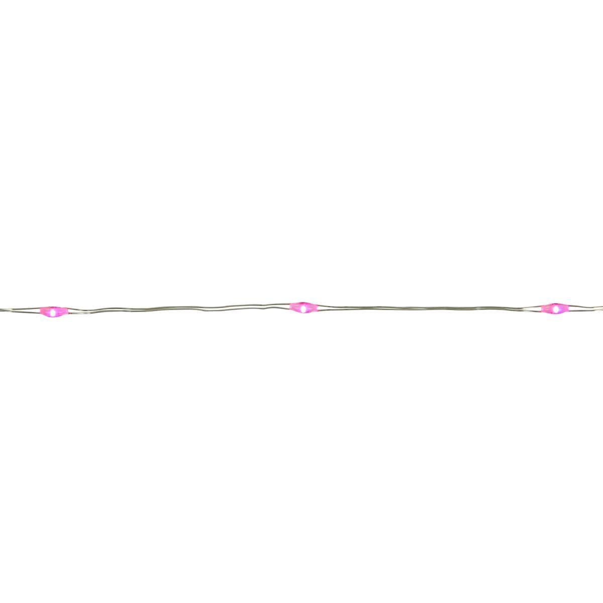 Northlight Seasonal 100ct. Pink LED Micro Fairy Lights