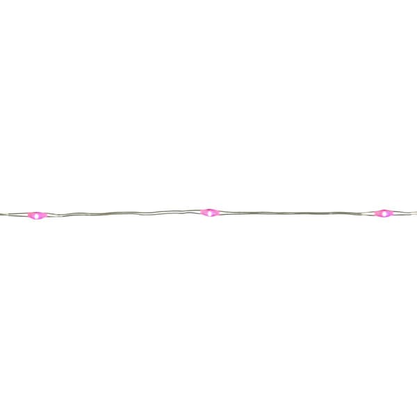 Northlight Seasonal 100ct. Pink LED Micro Fairy Lights