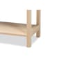 Baxton Studio Sebille Light Brown Wood 2-Drawer Console Table - image 6