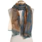 Womens Renshun Muted Silky Chiffon Oblong Scarf - image 1