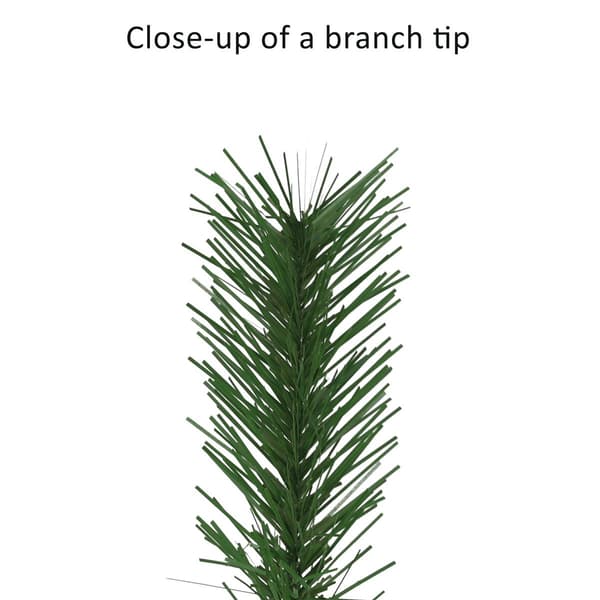 Puleo International 3ft. Pre-Lit Snow Ridge Christmas Fir Tree