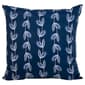 Jordan Manufacturing Leaves Toss Pillow - Navy - image 1
