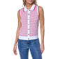Womens Nautica Sleeveless Button Down Chevron Sweater Vest - image 1