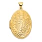 Gold Classics&#40;tm&#41; 14kt. Gold Scroll Oval Locket - image 1
