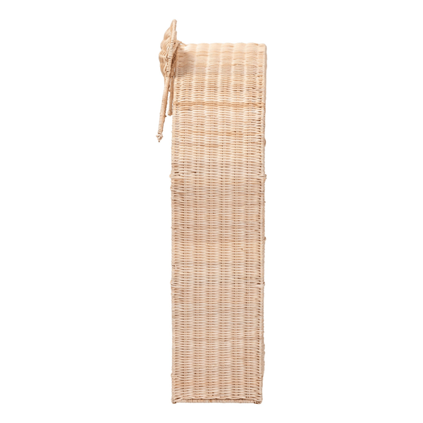 bali & pari Creusa Natural Rattan Wall Shelf