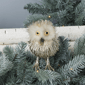 Seasonal LLC Pipa 6in. Tail Side Owl Christmas Figurine - image 3