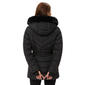 Womens Michael Kors Belted Puffer Coat with Faux Fur Collar - image 2