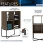 Techni Mobili Modern Geometric Bookcase - image 7