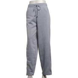 Juniors No Comment Marled Fleece Drawstring Barrel Sweatpants
