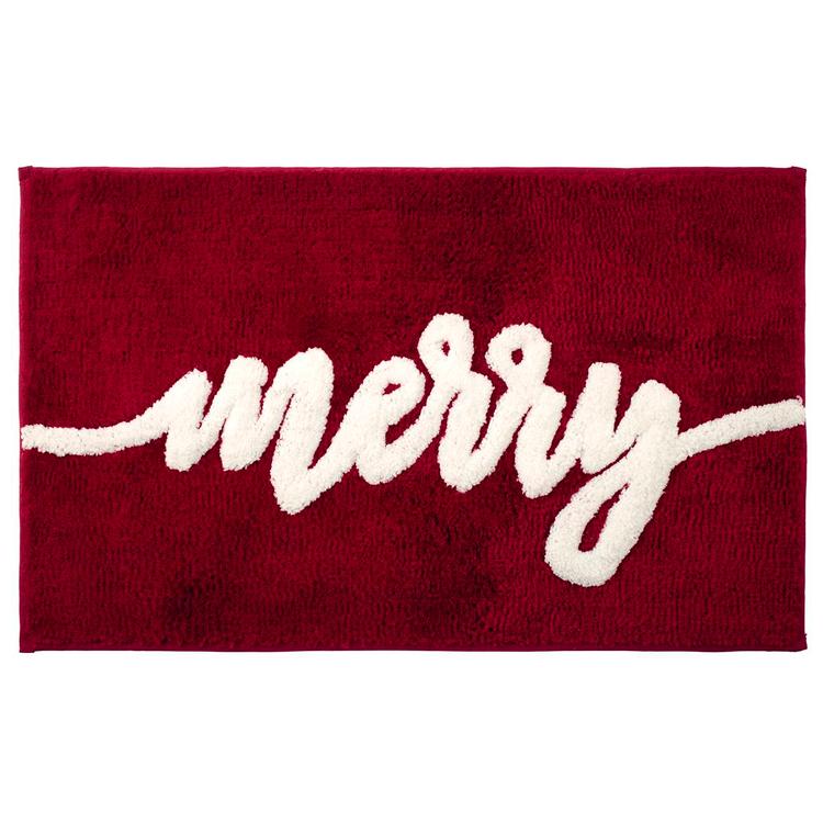 Avanti Merry Holiday Bath Rug