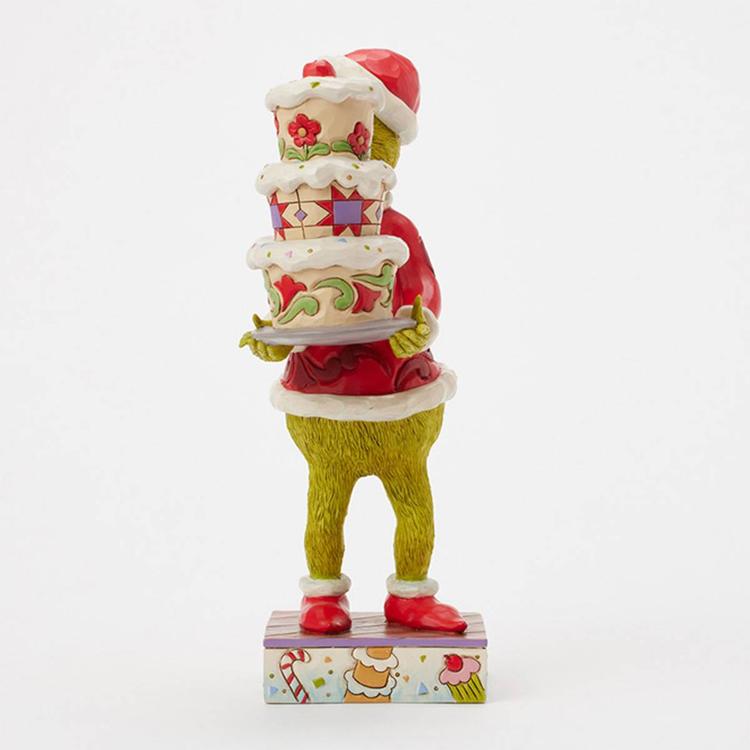 Jim Shore Grinch with Grinchy Cake Christmas Figurine