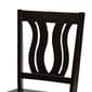 Baxton Studio Zamira Dark Brown Finish Wood 5pc. Dining Set - image 5