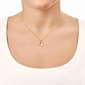 Athra 14kt. Gold over Brass Butterfly & Flower Charms Pendant - image 3