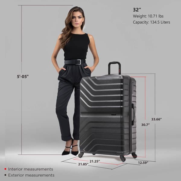 InUSA Aurum Lightweight Hardside 32in. Spinner