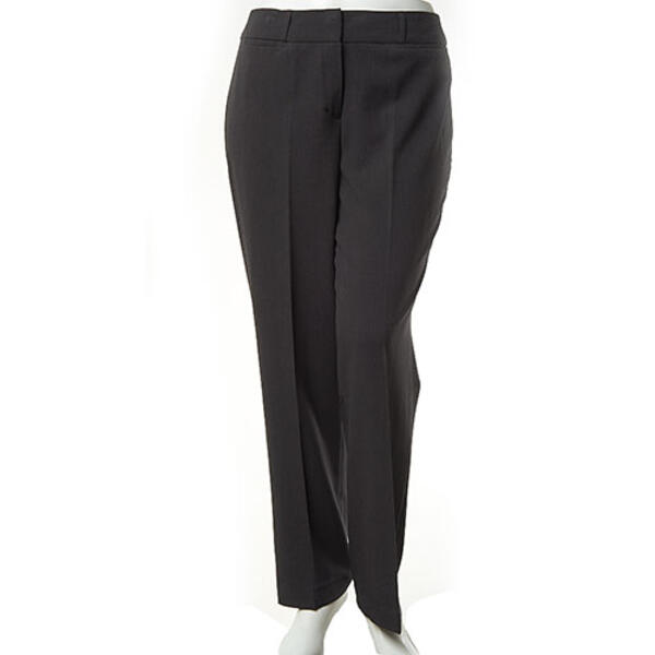Womens Zac &amp; Rachel Solid Flat Front Pants - Short - image 