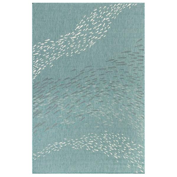 Liora Manne(tm) Carmel School Of Fish Indoor/Outdoor Area Rug - image 