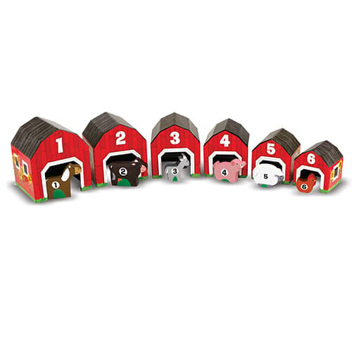 Melissa & Doug&#40;R&#41; Nesting & Sorting Barns & Animals - image 