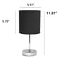Creekwood Home Nauru 11.8in. Traditional Bedside Table Lamp - image 6