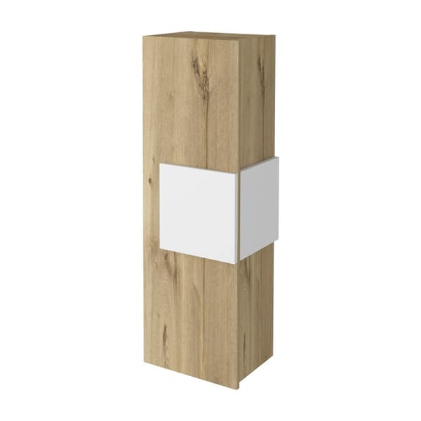 FM FURNITURE Nottingham Light Oak Medicine Cabinet