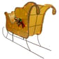 Northlight Seasonal 36in. Shiny Sleigh Outdoor Christmas Décor - image 3