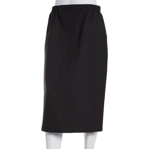 Womens Alfred Dunner Classics Solid Skirt - image 