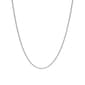 24in. Sterling Silver Rope Chain Necklace - image 1