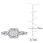 Diamond Classics™ 10kt. White Gold 1/2ctw. Diamond Crossover Ring - image 5