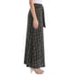 Womens NY Collection Pull On Tie Waist Weave Plaid Maxi Skirt - image 3