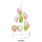 Northlight Seasonal Floral and Striped Decorative Easter Egg Tree - image 6