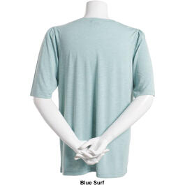 Plus Size Architect&#174; Puff Elbow Sleeve Solid Tee