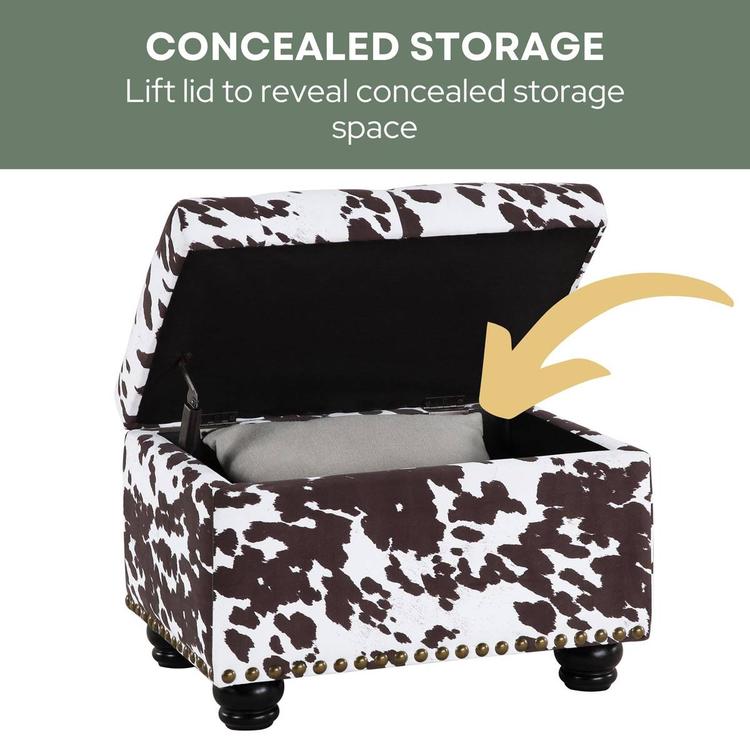 Convenience Concepts Designs4Comfort 5th Avenue Storage Ottoman