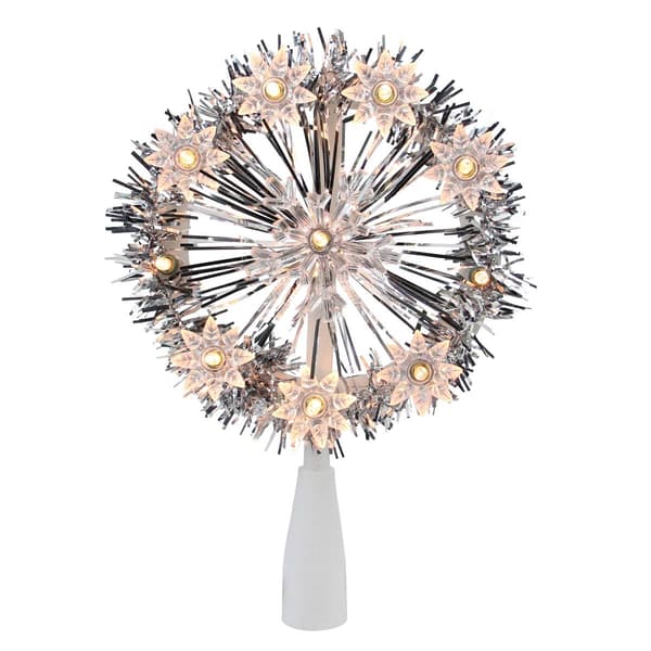 Northlight Seasonal 7in. Starburst Christmas Tree Topper - image 