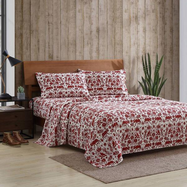 Eddie Bauer Arcadia Cotton Flannel Sheet Set - image 