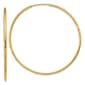 Gold Classics&#40;tm&#41; 14kt. 41mm Gold Endless Hoop Earrings - image 1
